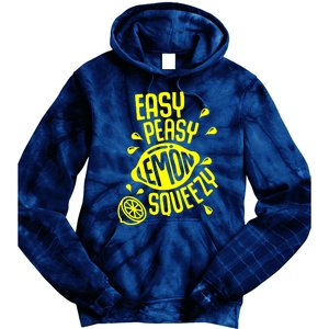 Easy Peasy Lemon Squeezy Tie Dye Hoodie