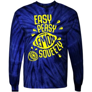 Easy Peasy Lemon Squeezy Tie-Dye Long Sleeve Shirt