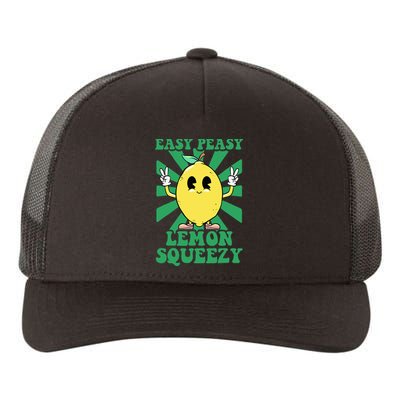 Easy Peasy Lemon Squeezy Lemonade Ceo Funny Lemon Lemonade Yupoong Adult 5-Panel Trucker Hat