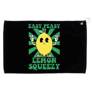 Easy Peasy Lemon Squeezy Lemonade Ceo Funny Lemon Lemonade Grommeted Golf Towel