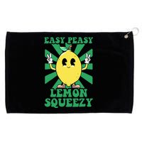 Easy Peasy Lemon Squeezy Lemonade Ceo Funny Lemon Lemonade Grommeted Golf Towel