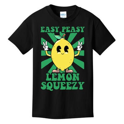 Easy Peasy Lemon Squeezy Lemonade Ceo Funny Lemon Lemonade Kids T-Shirt