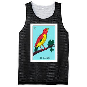 El Pajaro Lottery Card Gift The Bird Card Mexican Lottery Mesh Reversible Basketball Jersey Tank