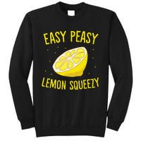 Easy Peasy Lemon Squeezy Funny Lemon Summer Lemonade Sweatshirt