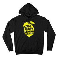 Easy Peasy Lemon Squeezy Funny Lemon Summer Lemonade Hoodie