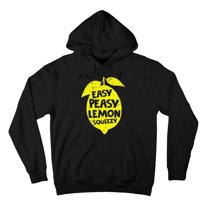 Easy Peasy Lemon Squeezy Funny Lemon Summer Lemonade Hoodie