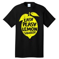 Easy Peasy Lemon Squeezy Funny Lemon Summer Lemonade Tall T-Shirt