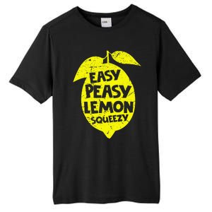 Easy Peasy Lemon Squeezy Funny Lemon Summer Lemonade Tall Fusion ChromaSoft Performance T-Shirt