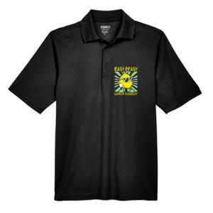 Easy Peasy Lemon Squeezy Lemonade Stand Boss Men's Origin Performance Pique Polo