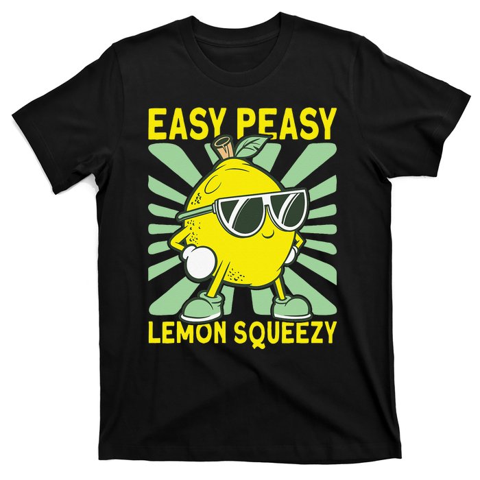 Easy Peasy Lemon Squeezy Lemonade Stand Boss T-Shirt