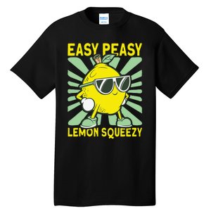 Easy Peasy Lemon Squeezy Lemonade Stand Boss Tall T-Shirt