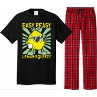 Easy Peasy Lemon Squeezy Lemonade Stand Boss Pajama Set