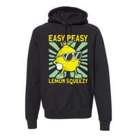 Easy Peasy Lemon Squeezy Lemonade Stand Boss Premium Hoodie