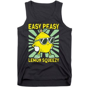 Easy Peasy Lemon Squeezy Lemonade Stand Boss Tank Top