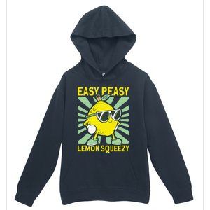 Easy Peasy Lemon Squeezy Lemonade Stand Boss Urban Pullover Hoodie