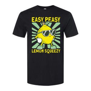 Easy Peasy Lemon Squeezy Lemonade Stand Boss Softstyle CVC T-Shirt