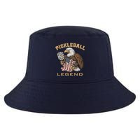 Eagle Paddleball Lover Usa Eagle American Pickleball Player Cool Comfort Performance Bucket Hat
