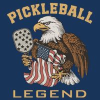 Eagle Paddleball Lover Usa Eagle American Pickleball Player Cool Comfort Performance Bucket Hat