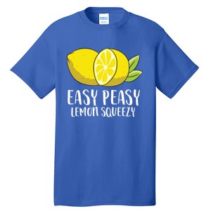 Easy Peasy Lemon Squeezy Lemonade Lemons Great Gift Tall T-Shirt