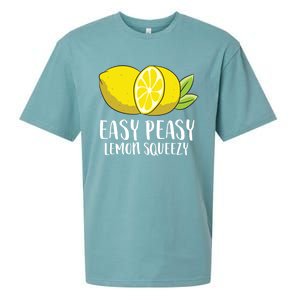 Easy Peasy Lemon Squeezy Lemonade Lemons Great Gift Sueded Cloud Jersey T-Shirt