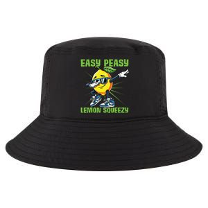 Easy Peasy Lemon Squeezy Lemon Stand Lemonade Crew Cool Comfort Performance Bucket Hat