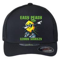 Easy Peasy Lemon Squeezy Lemon Stand Lemonade Crew Flexfit Unipanel Trucker Cap