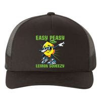 Easy Peasy Lemon Squeezy Lemon Stand Lemonade Crew Yupoong Adult 5-Panel Trucker Hat