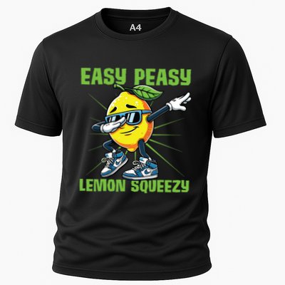 Easy Peasy Lemon Squeezy Lemon Stand Lemonade Crew Cooling Performance Crew T-Shirt