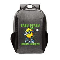 Easy Peasy Lemon Squeezy Lemon Stand Lemonade Crew Vector Backpack