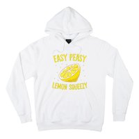 Easy Peasy Lemon Squeezy Funny Lemons Summer Lemonade Hoodie