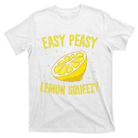 Easy Peasy Lemon Squeezy Funny Lemons Summer Lemonade T-Shirt