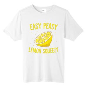 Easy Peasy Lemon Squeezy Funny Lemons Summer Lemonade Tall Fusion ChromaSoft Performance T-Shirt