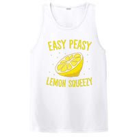 Easy Peasy Lemon Squeezy Funny Lemons Summer Lemonade PosiCharge Competitor Tank