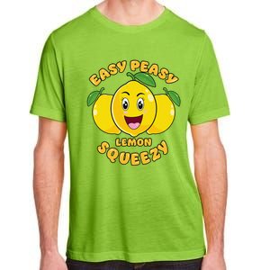 Easy Peasy Lemon Squeezy Summer Stand Lemonade Adult ChromaSoft Performance T-Shirt