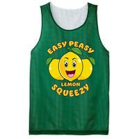 Easy Peasy Lemon Squeezy Summer Stand Lemonade Mesh Reversible Basketball Jersey Tank