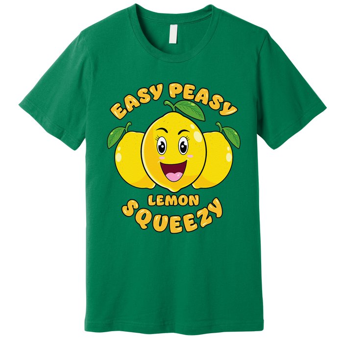 Easy Peasy Lemon Squeezy Summer Stand Lemonade Premium T-Shirt