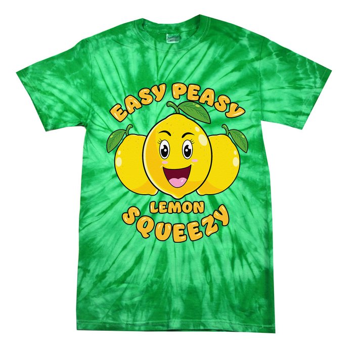 Easy Peasy Lemon Squeezy Summer Stand Lemonade Tie-Dye T-Shirt