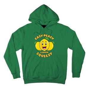 Easy Peasy Lemon Squeezy Summer Stand Lemonade Tall Hoodie