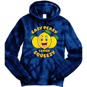 Easy Peasy Lemon Squeezy Summer Stand Lemonade Tie Dye Hoodie