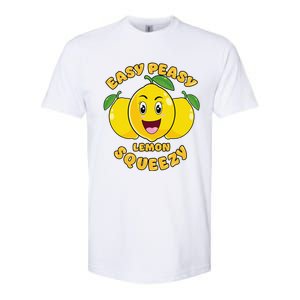 Easy Peasy Lemon Squeezy Summer Stand Lemonade Softstyle CVC T-Shirt