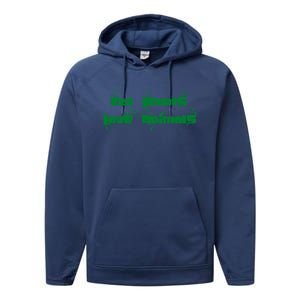 Eat Plants Love Animals Vegan Funny Gift Tops Cool Gift Performance Fleece Hoodie