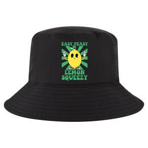 Easy Peasy Lemon Squeezy Lemonade Stand Crew Summer Cool Comfort Performance Bucket Hat