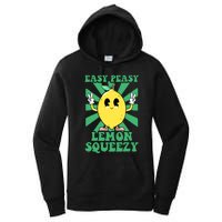 Easy Peasy Lemon Squeezy Lemonade Stand Crew Summer Women's Pullover Hoodie