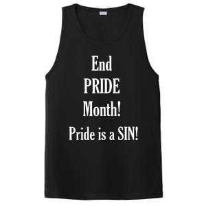 End Pride Month Pride Is A SIN PosiCharge Competitor Tank