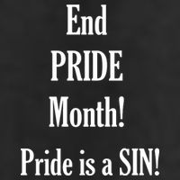 End Pride Month Pride Is A SIN Trucker Hat