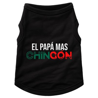 El Papa Mas Chingon Funny Spanish Doggie Tank