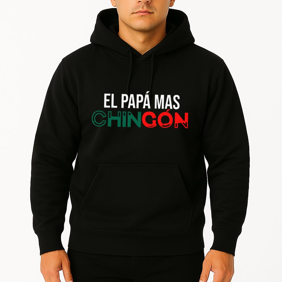 El Papa Mas Chingon Funny Spanish Hoodie