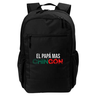 El Papa Mas Chingon Funny Spanish Daily Commute Backpack