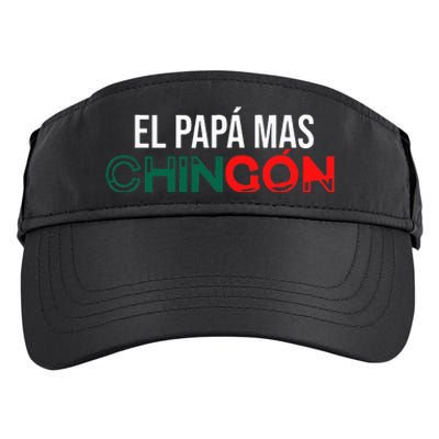 El Papa Mas Chingon Funny Spanish Adult Drive Performance Visor