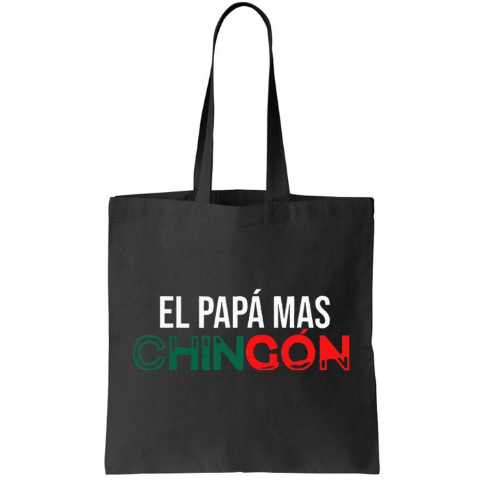 El Papa Mas Chingon Funny Spanish Tote Bag